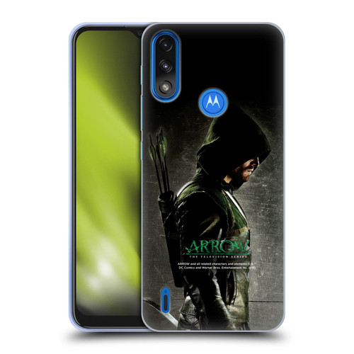 Arrow TV Series Posters In The Shadows Soft Gel Case for Motorola Moto E7 Power / Moto E7i Power