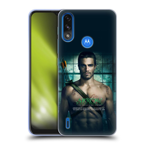 Arrow TV Series Posters Oliver Queen Soft Gel Case for Motorola Moto E7 Power / Moto E7i Power