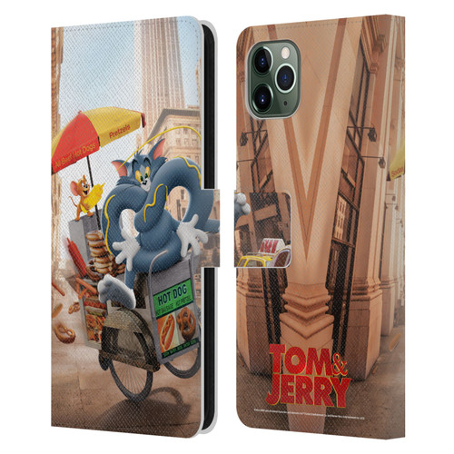 Tom And Jerry Movie (2021) Graphics Real World New Twist Leather Book Wallet Case Cover For Apple iPhone 11 Pro Max