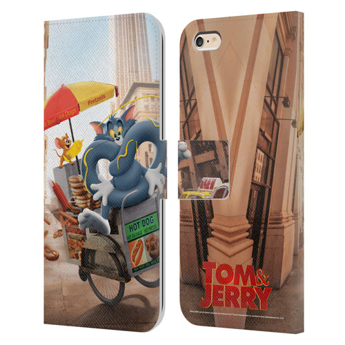 Tom And Jerry Movie (2021) Graphics Real World New Twist Leather Book Wallet Case Cover For Apple iPhone 6 Plus / iPhone 6s Plus