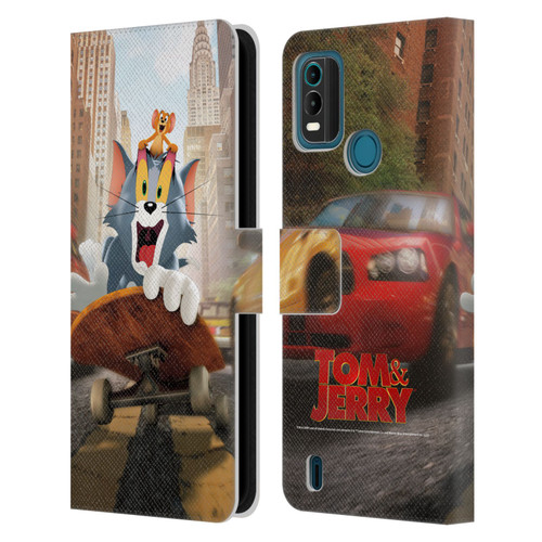 Tom And Jerry Movie (2021) Graphics Best Of Enemies Leather Book Wallet Case Cover For Nokia G11 Plus