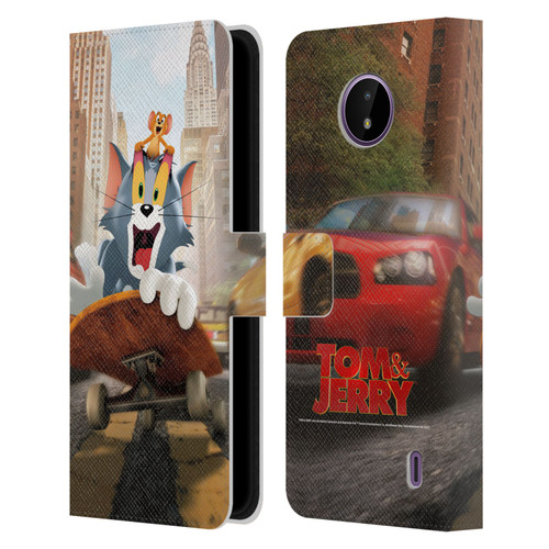 Tom And Jerry Movie (2021) Graphics Best Of Enemies Leather Book Wallet Case Cover For Nokia C10 / C20