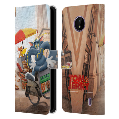 Tom And Jerry Movie (2021) Graphics Real World New Twist Leather Book Wallet Case Cover For Nokia C10 / C20