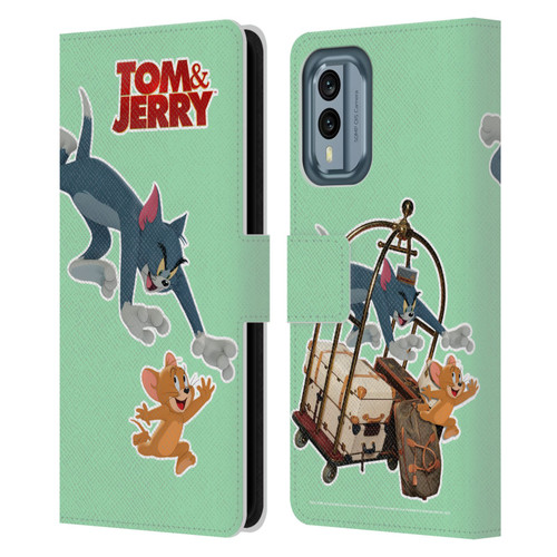 Tom And Jerry Movie (2021) Graphics Characters 1 Leather Book Wallet Case Cover For Nokia X30