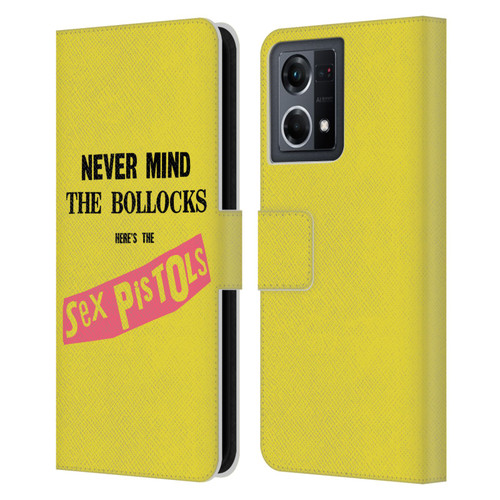 Sex Pistols Band Art NMTB Album Leather Book Wallet Case Cover For OPPO Reno8 4G
