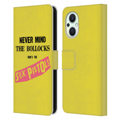 Sex Pistols Band Art NMTB Album Leather Book Wallet Case Cover For OPPO Reno8 Lite