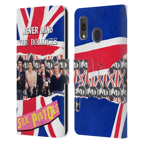 Sex Pistols Band Art Group Photo Leather Book Wallet Case Cover For Samsung Galaxy A33 5G (2022)