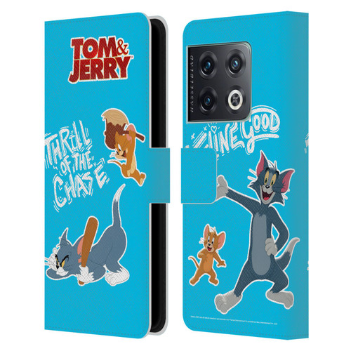 Tom And Jerry Movie (2021) Graphics Characters 2 Leather Book Wallet Case Cover For OnePlus 10 Pro