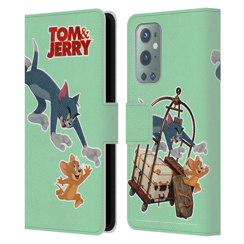 Tom And Jerry Movie (2021) Graphics Characters 1 Leather Book Wallet Case Cover For OnePlus 9