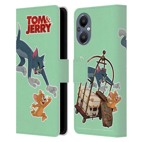 Tom And Jerry Movie (2021) Graphics Characters 1 Leather Book Wallet Case Cover For OnePlus Nord N20 5G