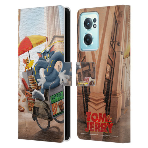 Tom And Jerry Movie (2021) Graphics Real World New Twist Leather Book Wallet Case Cover For OnePlus Nord CE 2 5G