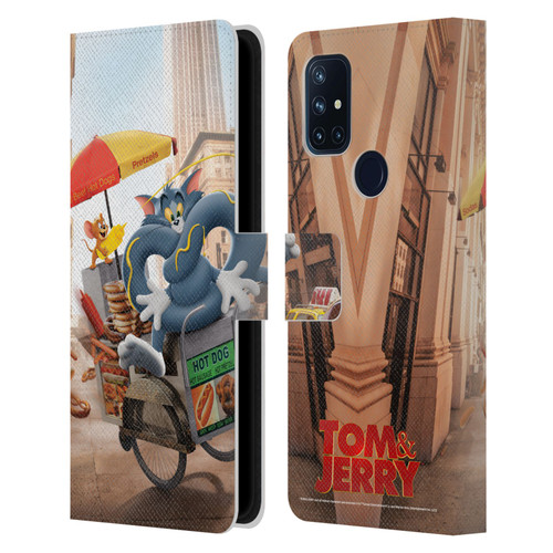 Tom And Jerry Movie (2021) Graphics Real World New Twist Leather Book Wallet Case Cover For OnePlus Nord N10 5G