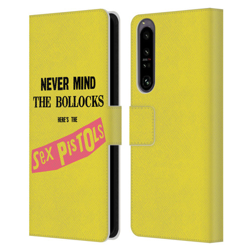 Sex Pistols Band Art NMTB Album Leather Book Wallet Case Cover For Sony Xperia 1 IV