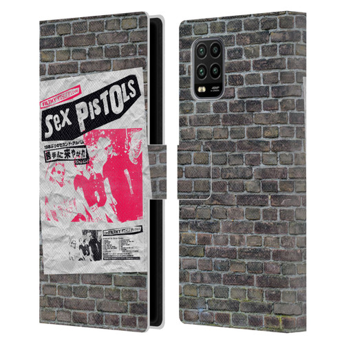 Sex Pistols Band Art Filthy Lucre Japan Leather Book Wallet Case Cover For Xiaomi Mi 10 Lite 5G