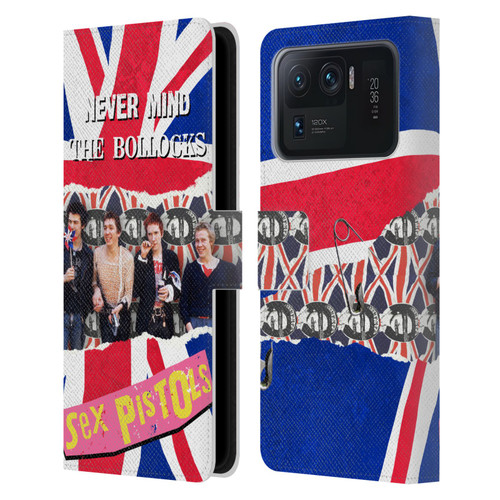 Sex Pistols Band Art Group Photo Leather Book Wallet Case Cover For Xiaomi Mi 11 Ultra