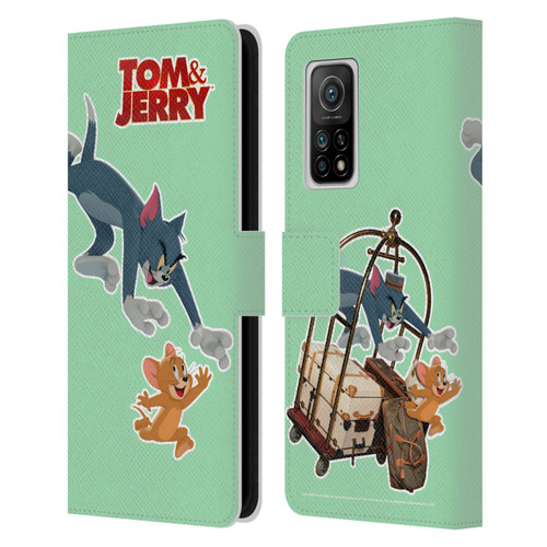 Tom And Jerry Movie (2021) Graphics Characters 1 Leather Book Wallet Case Cover For Xiaomi Mi 10T 5G
