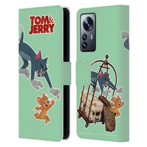 Tom And Jerry Movie (2021) Graphics Characters 1 Leather Book Wallet Case Cover For Xiaomi 12 Pro
