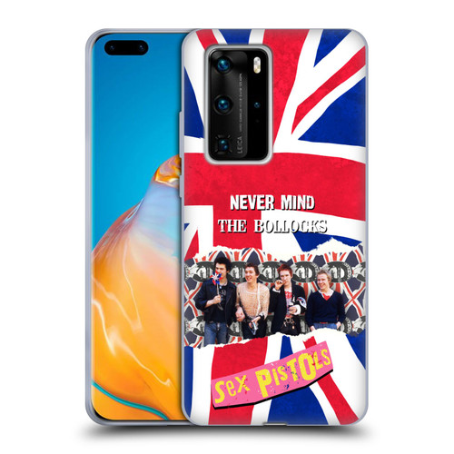 Sex Pistols Band Art Group Photo Soft Gel Case for Huawei P40 Pro / P40 Pro Plus 5G