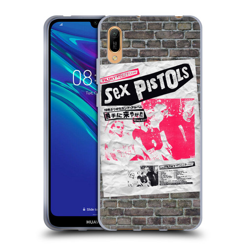 Sex Pistols Band Art Filthy Lucre Japan Soft Gel Case for Huawei Y6 Pro (2019)