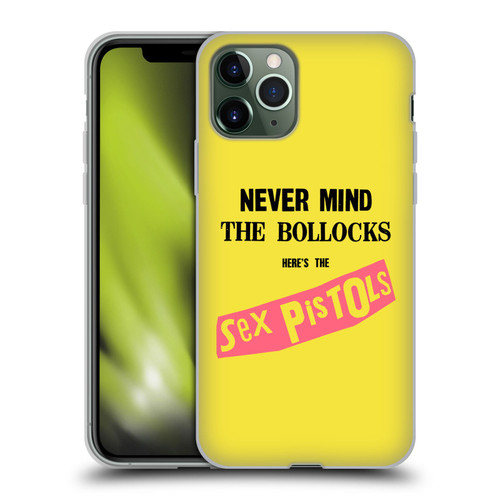 Sex Pistols Band Art NMTB Album Soft Gel Case for Apple iPhone 11 Pro
