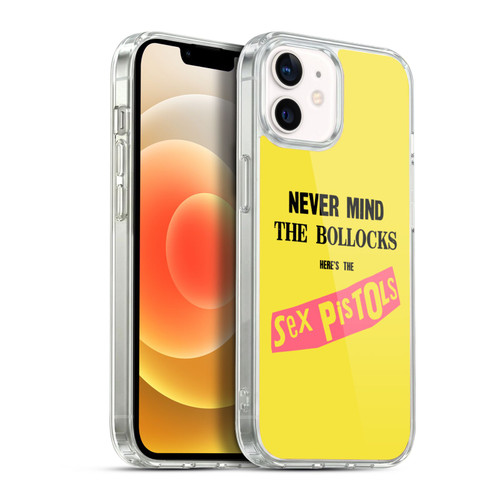 Sex Pistols Band Art NMTB Album Soft Gel Case for Apple iPhone 12 / iPhone 12 Pro & MagSafe