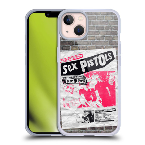Sex Pistols Band Art Filthy Lucre Japan Soft Gel Case for Apple iPhone 13