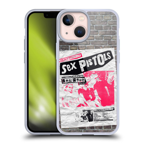 Sex Pistols Band Art Filthy Lucre Japan Soft Gel Case for Apple iPhone 13 Mini