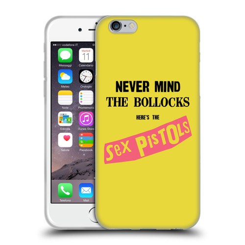 Sex Pistols Band Art NMTB Album Soft Gel Case for Apple iPhone 6 / iPhone 6s