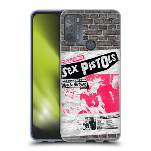 Sex Pistols Band Art Filthy Lucre Japan Soft Gel Case for Motorola Moto G50