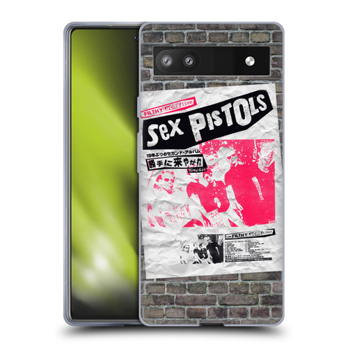 Sex Pistols Band Art Filthy Lucre Japan Soft Gel Case for Google Pixel 6a