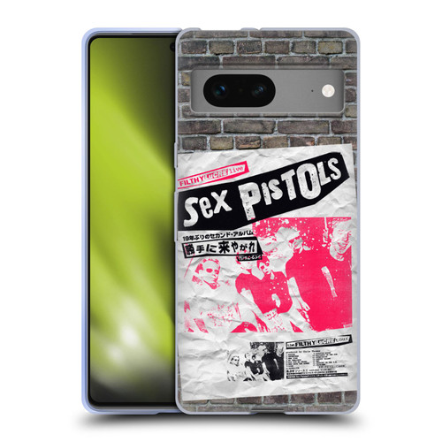 Sex Pistols Band Art Filthy Lucre Japan Soft Gel Case for Google Pixel 7