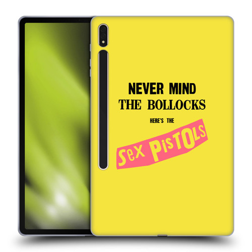 Sex Pistols Band Art NMTB Album Soft Gel Case for Samsung Galaxy Tab S8 Plus