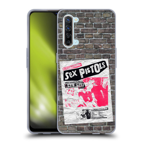 Sex Pistols Band Art Filthy Lucre Japan Soft Gel Case for OPPO Find X2 Lite 5G