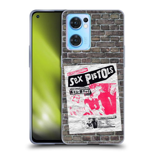 Sex Pistols Band Art Filthy Lucre Japan Soft Gel Case for OPPO Reno7 5G / Find X5 Lite