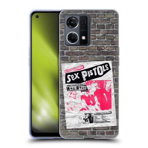 Sex Pistols Band Art Filthy Lucre Japan Soft Gel Case for OPPO Reno8 4G