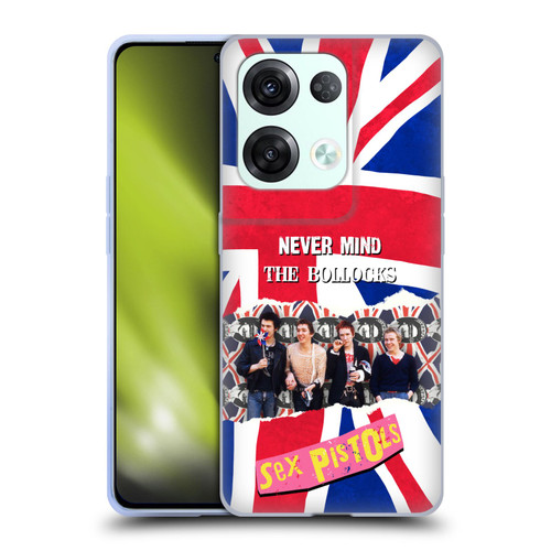 Sex Pistols Band Art Group Photo Soft Gel Case for OPPO Reno8 Pro