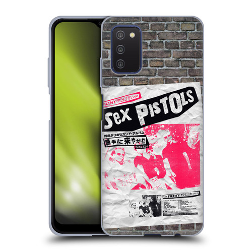Sex Pistols Band Art Filthy Lucre Japan Soft Gel Case for Samsung Galaxy A03s (2021)