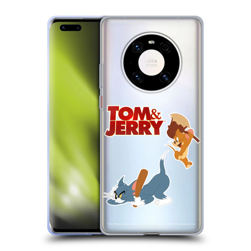 Tom And Jerry Movie (2021) Graphics Characters 2 Soft Gel Case for Huawei Mate 40 Pro 5G