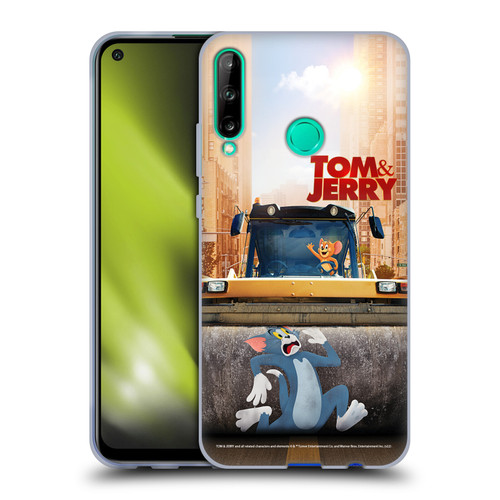 Tom And Jerry Movie (2021) Graphics Rolling Soft Gel Case for Huawei P40 lite E