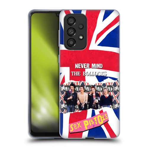 Sex Pistols Band Art Group Photo Soft Gel Case for Samsung Galaxy A33 5G (2022)