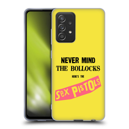 Sex Pistols Band Art NMTB Album Soft Gel Case for Samsung Galaxy A52 / A52s / 5G (2021)