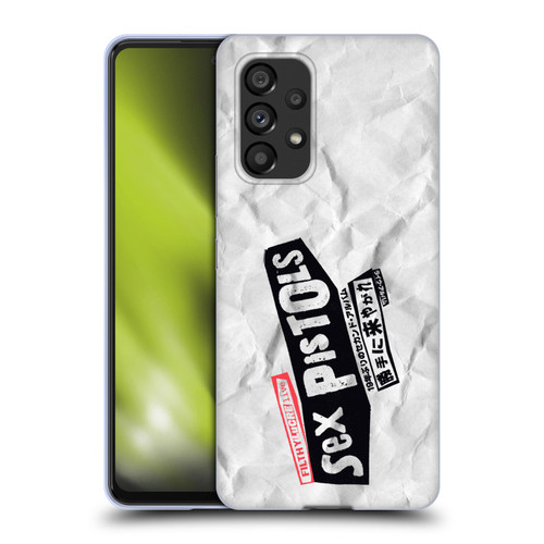 Sex Pistols Band Art Filthy Lucre Live Soft Gel Case for Samsung Galaxy A53 5G (2022)