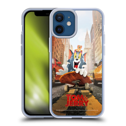 Tom And Jerry Movie (2021) Graphics Best Of Enemies Soft Gel Case for Apple iPhone 12 Mini