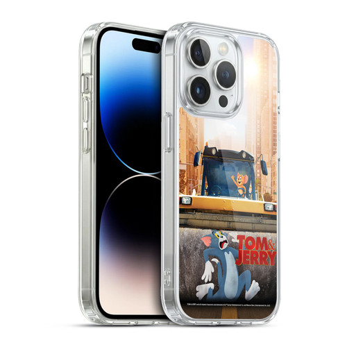 Tom And Jerry Movie (2021) Graphics Rolling Soft Gel Case for Apple iPhone 13 Pro & MagSafe