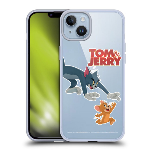 Tom And Jerry Movie (2021) Graphics Characters 1 Soft Gel Case for Apple iPhone 14 Plus & MagSafe