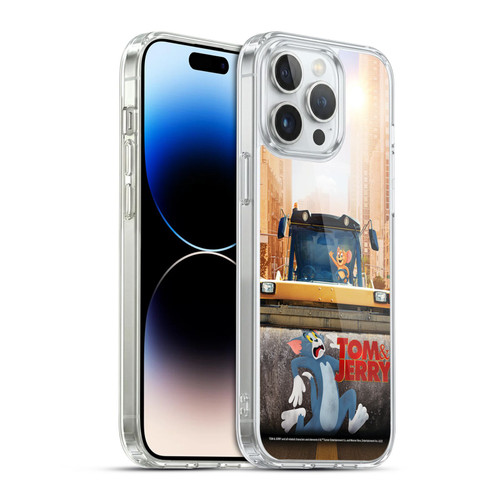 Tom And Jerry Movie (2021) Graphics Rolling Soft Gel Case for Apple iPhone 14 Pro Max & MagSafe