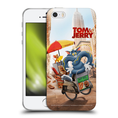 Tom And Jerry Movie (2021) Graphics Real World New Twist Soft Gel Case for Apple iPhone 5 / 5s / iPhone SE 2016