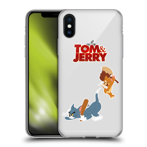Tom And Jerry Movie (2021) Graphics Characters 2 Soft Gel Case for Apple iPhone X / iPhone XS