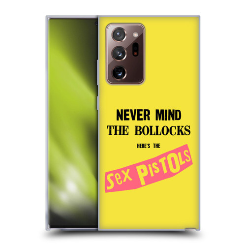 Sex Pistols Band Art NMTB Album Soft Gel Case for Samsung Galaxy Note20 Ultra / 5G