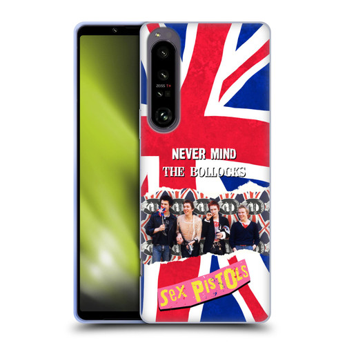Sex Pistols Band Art Group Photo Soft Gel Case for Sony Xperia 1 IV